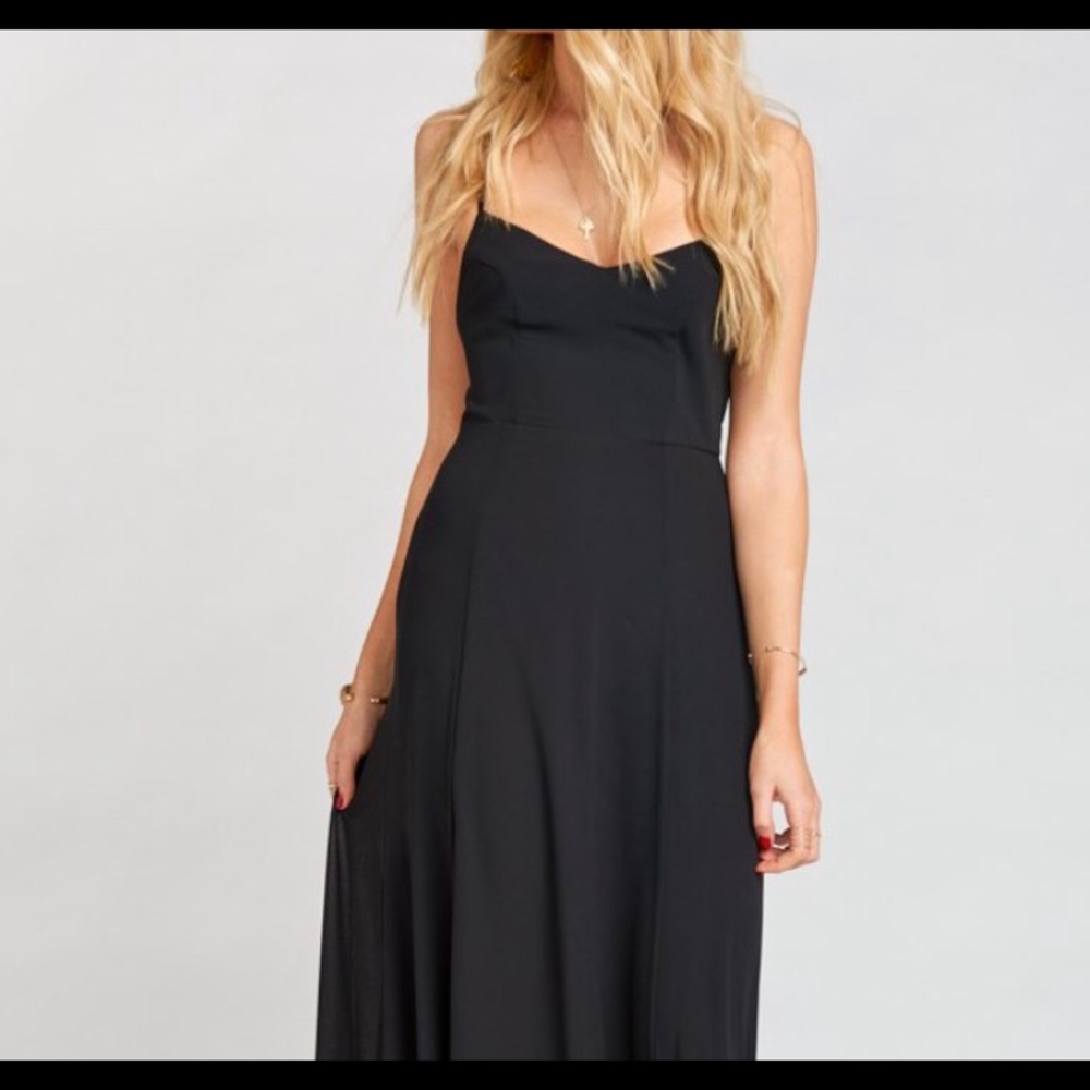 Show Me Your MuMu 💕 Black Maxi Dress